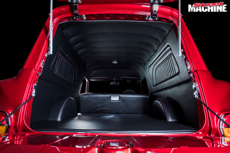 Street Machine Features Graham Miller Holden Eh Panel Van Interior Rear